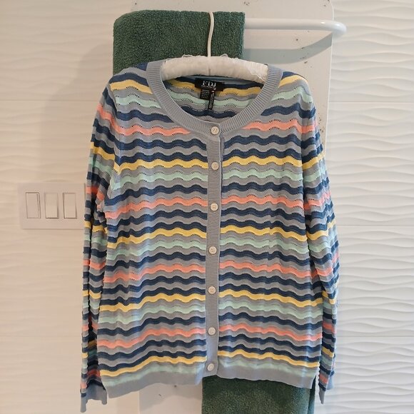 Long sleeve button up cardigan - Picture 1 of 6
